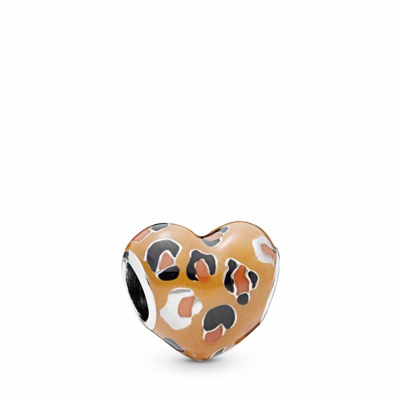 Pandora Australia Spotted Heart Charm - Sterling Silver | JOLRWE123